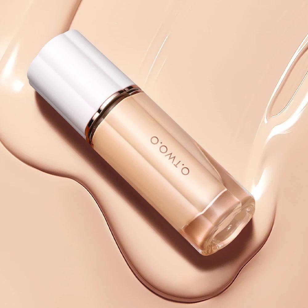 Wholesale O.TWO.O Liquid Foundation Cream for Face 30ml High Coverage Makeup Base SPF30 Waterproof Concealer Makeup Foundation - Urbanew