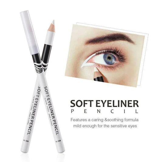 Waterproof White Eyeliner Pencil Quick-Dry Long-Lasting No Blooming Eye Liner Pen Professional Woman Makeup Beauty Cosmetic Tool