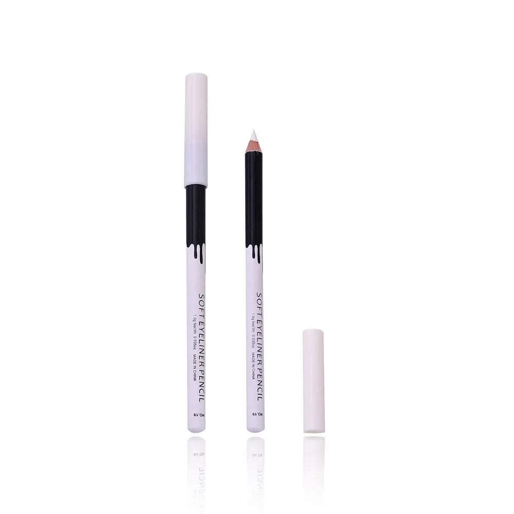 1Pcs Eye Brow Cosmetics Waterproof Long Lasting Easy to Wear Pigment Black Coffee Brown Cheap Eyebrow Eyeliner Makeup Pencil