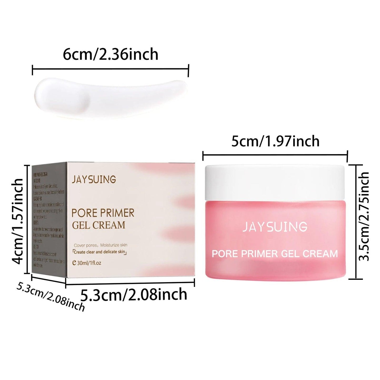 Face Makeup Primer Invisible Pores Oil Control Flawless Long Lasting Waterproof Makeup Foundation Moisturizing Makeup Base Cream - Urbanew