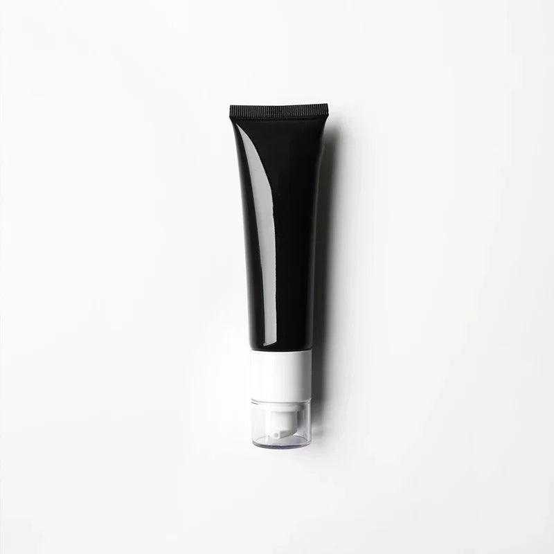 50ml Empty Airless Pump Bottle 50g Cosmetics Cream Squeeze Tube Makeup Foundation Packaging Container White Black Silver Gold - Urbanew