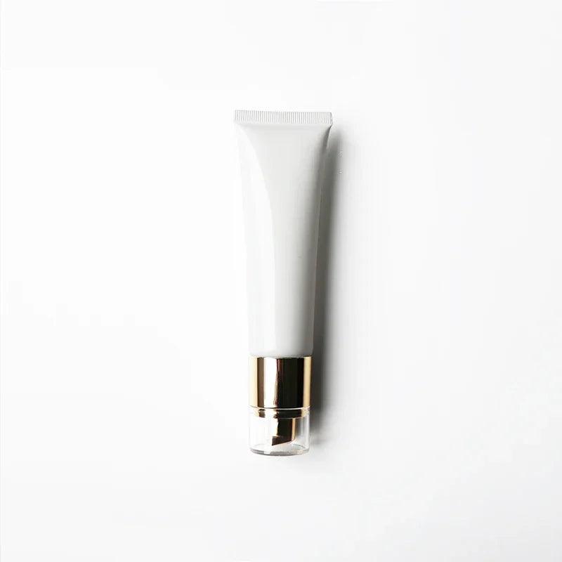 50ml Empty Airless Pump Bottle 50g Cosmetics Cream Squeeze Tube Makeup Foundation Packaging Container White Black Silver Gold - Urbanew