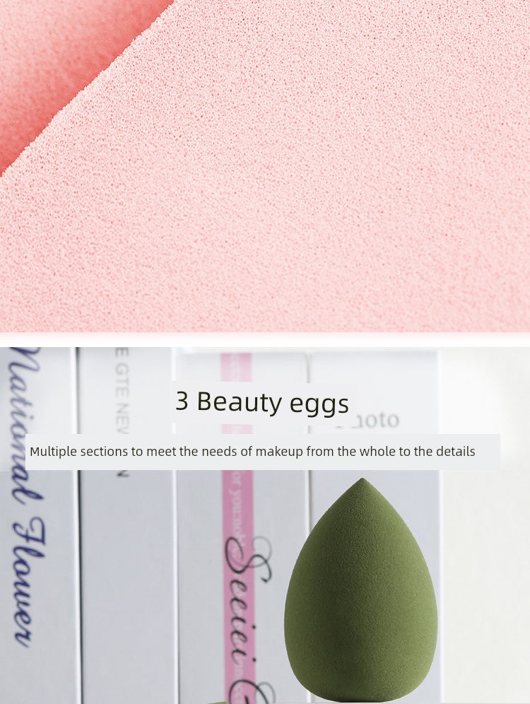 Wet and Dry Sponge Gourd Powder Puff Soft Cosmetic Egg