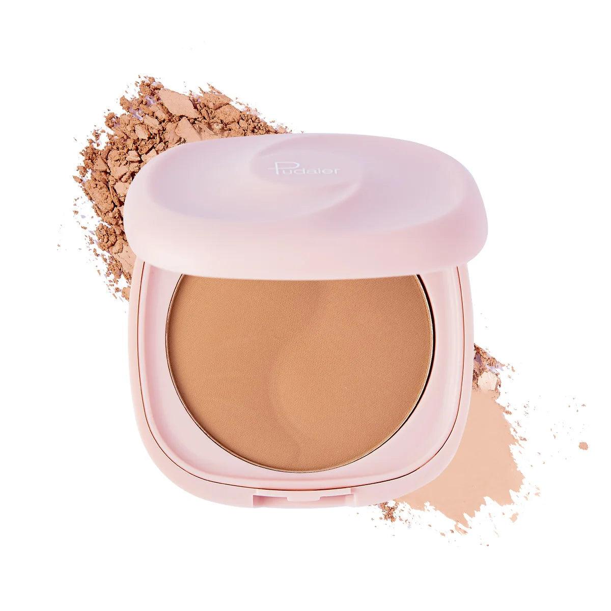 Pudaier Makeup Foundation Fixing Foundation Pressed Powder Loose Powder Make up Waterproof Natural Concealer Oil Control Powder - Urbanew