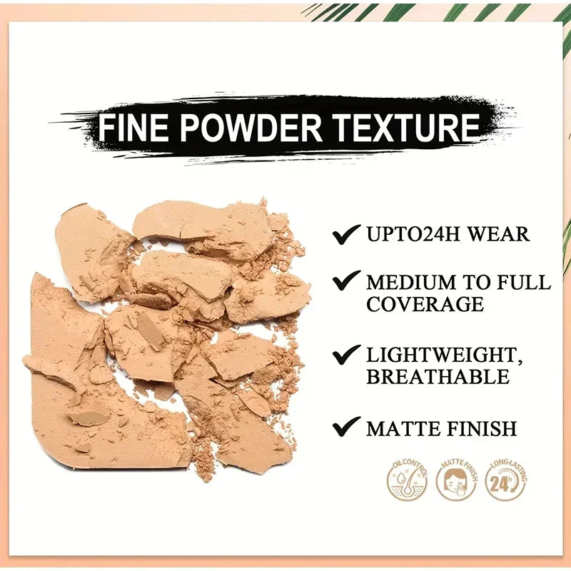 3 Color Dark Powder Bronze Powder Dark Skin Foundation Oil Control Concealer Brighten The Face Create 3 Dimensional Makeup