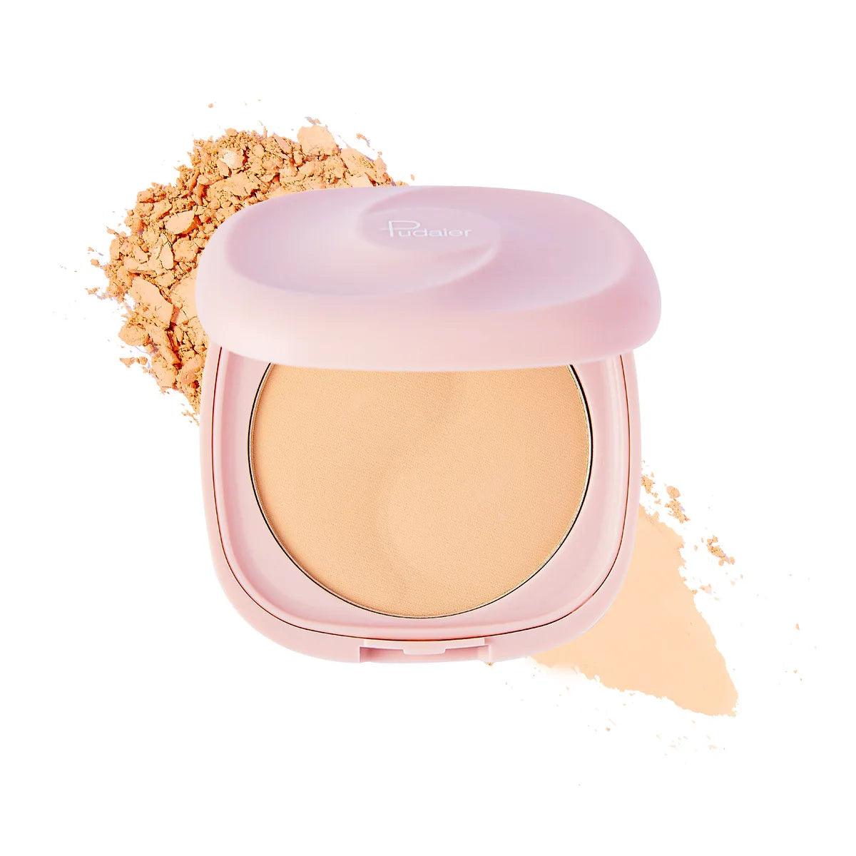 Pudaier Makeup Foundation Fixing Foundation Pressed Powder Loose Powder Make up Waterproof Natural Concealer Oil Control Powder - Urbanew