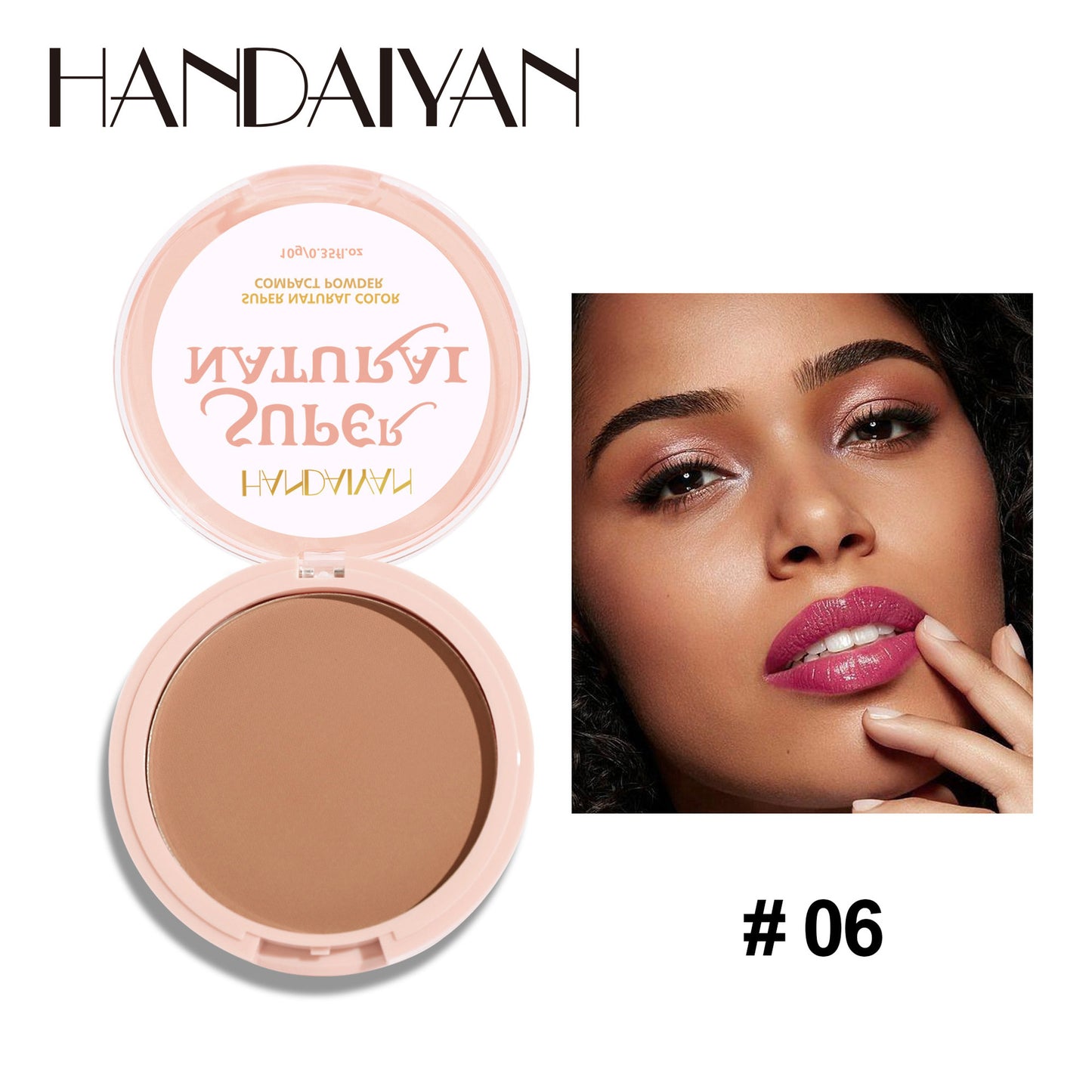 8 Color Matte Face Pressed Powder 24 Hours Oil Control Natural Setting Powder Foundation Full Coverage Waterproof Lasting Makeup