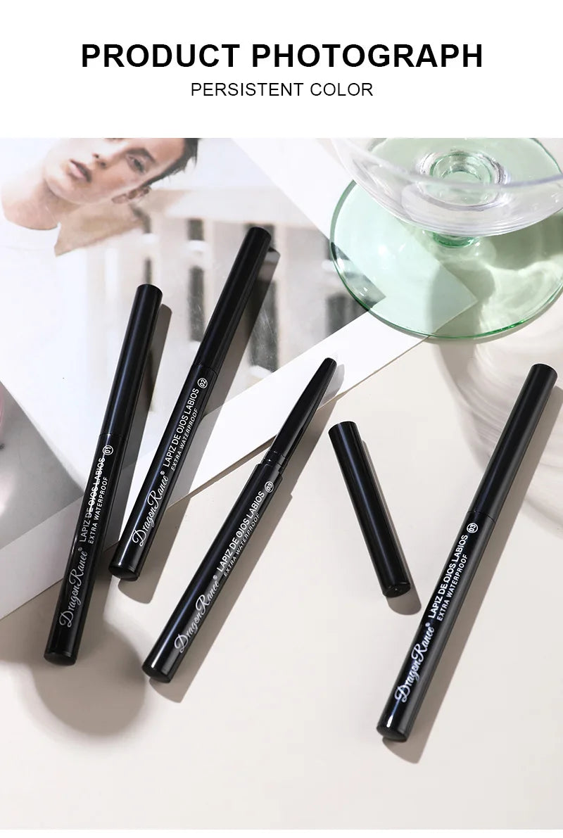 Matte/Pearlescent Eyeliner Gel Pencil Smooth Waterproof White Black Eye Liner Lying Silkworm Pen Cream Makeup for Eyes