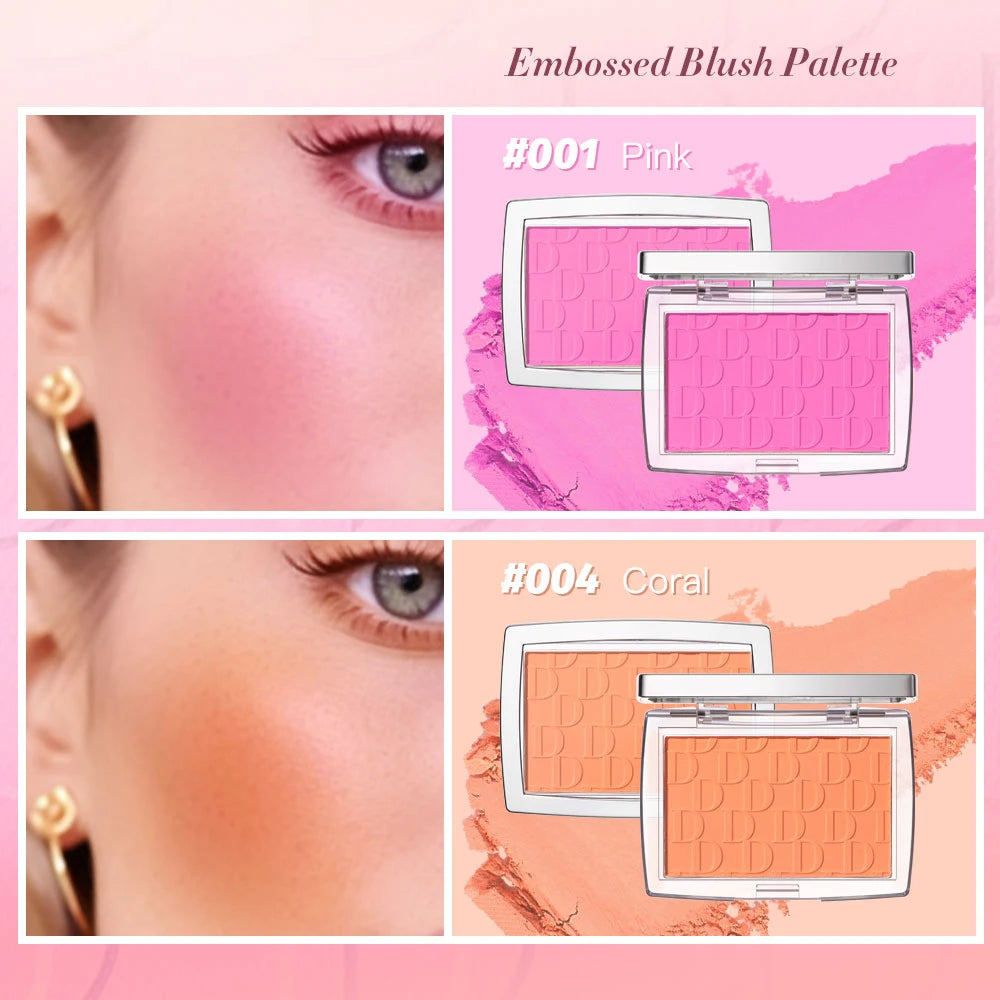 Blush Matte em Relevo: Toque de Cor Natural e Acabamento Impecável