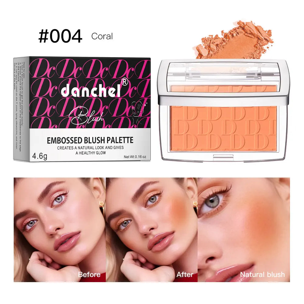 Blush Matte em Relevo: Toque de Cor Natural e Acabamento Impecável