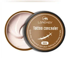 10ml Tattoo Concealer Waterproof Lasting Freckle Scar Cover Cream Body Makeup Cosmetics Tattoo Cover Tool Body Foundation Makeup