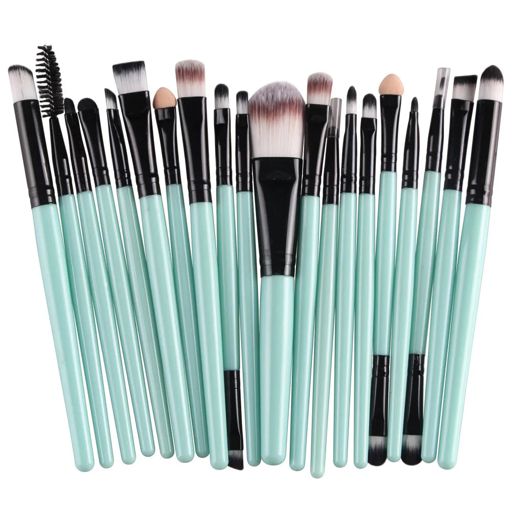 Professional Makeup Brush Set - Soft Synthetic Bristles & Flawless Application - 20-Pieces