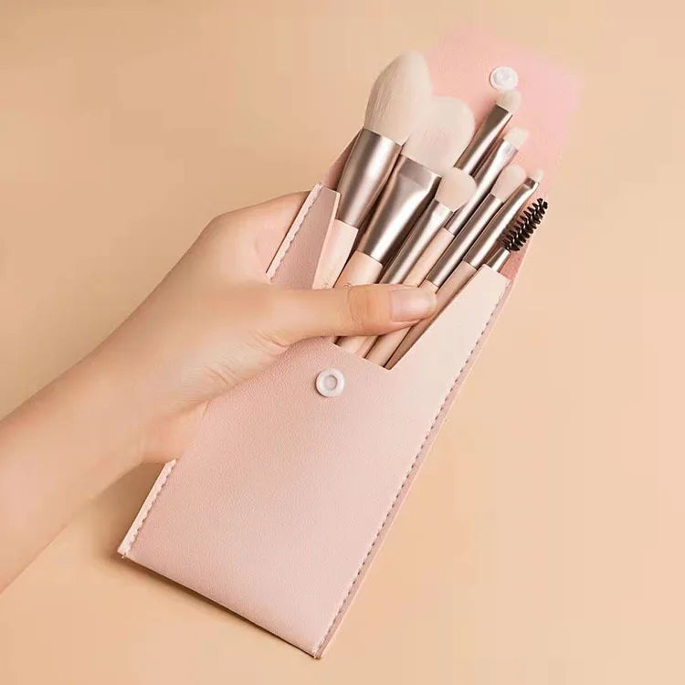 Hot 8-13pcs/lot Makeup Brushes Set Eye Shadow Foundation Women Cosmetic Powder Blush Blending Women Beauty MakeUp Tool Wholesale