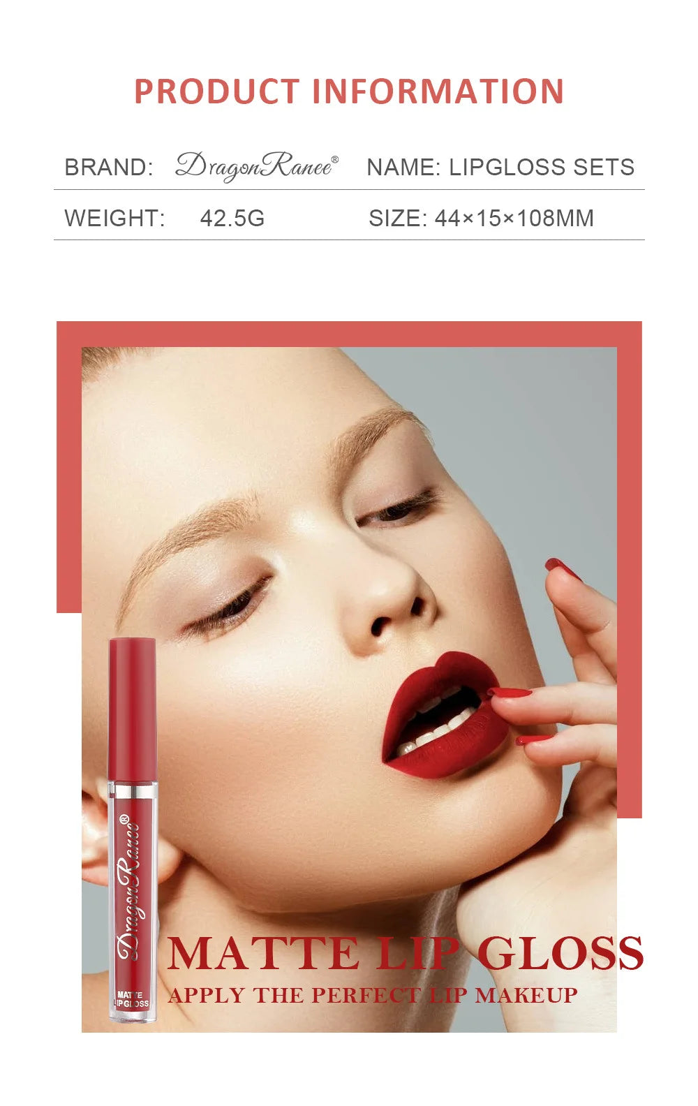 Korean Lipsticks Set Make Up For Women Beauty Cosmetics Matte Lipsticks Waterproof Long lasting The Best Liquid Lip Tint Stain