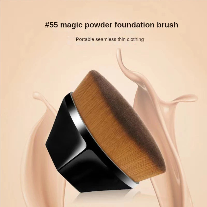 Flawless Finish Foundation Brush - Hexagonal Design for Effortless Blending